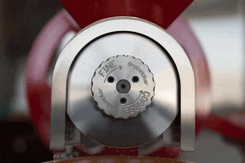 Milling Fresh Flour on the Grainmaker