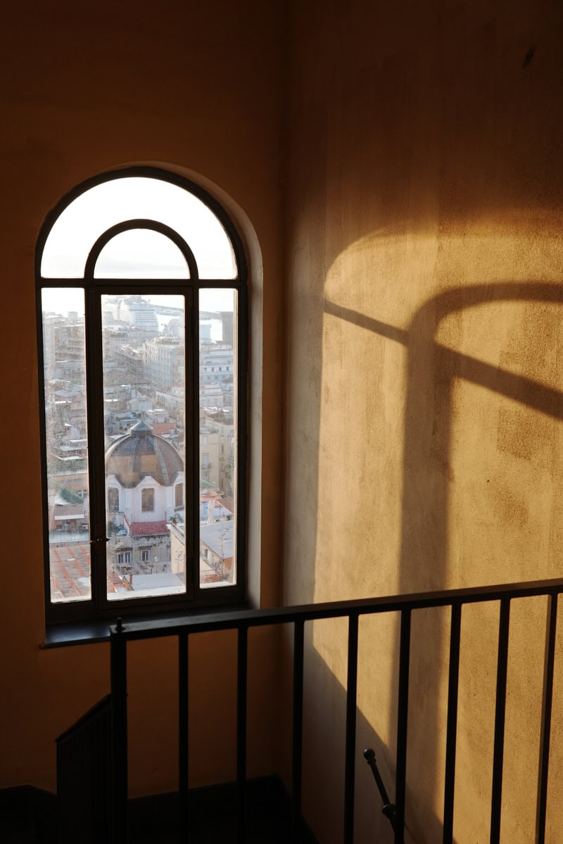 The view from our hotel in Naples.